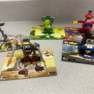 Lego Mixels, five figures, all retired
